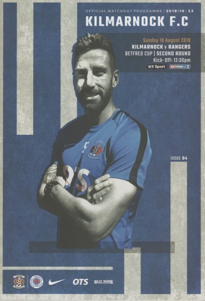 Kilmarnock v Glasgow Rangers  19-Aug-2018