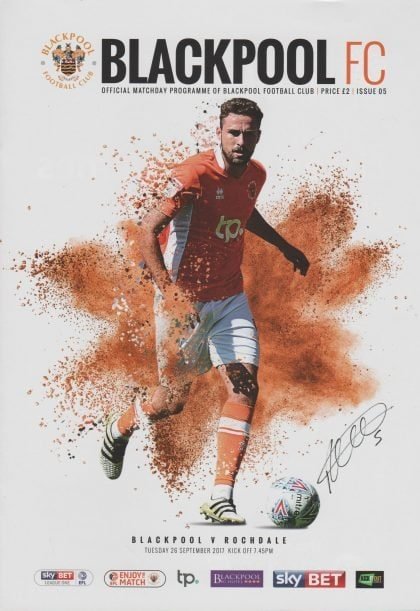 Blackpool v Rochdale 26-Sep-2017
