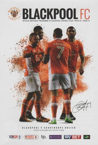 Blackpool v Scunthorpe United 26-Dec-2017