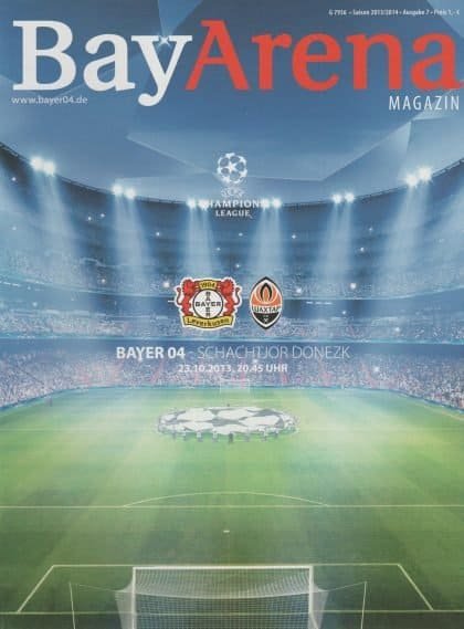 Bayer 04 Leverkusen v Shakhtar Donetsk  23-Oct-2013