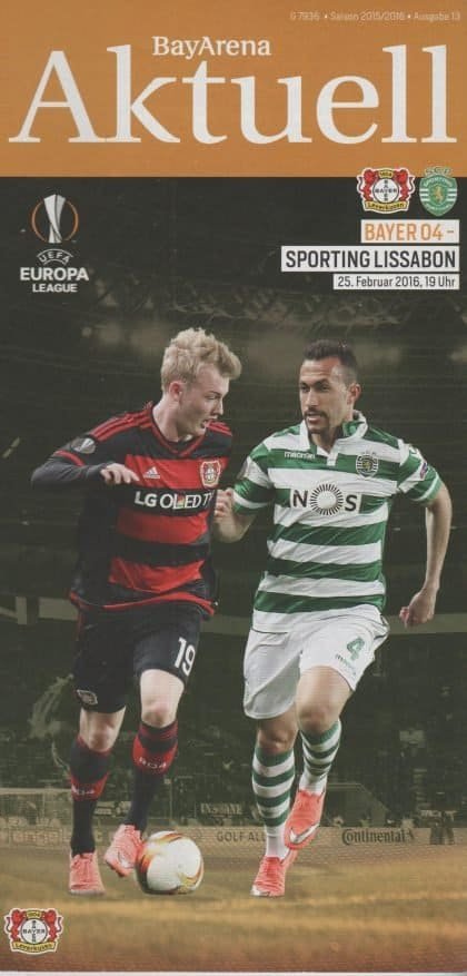 Bayer 04 Leverkusen v Sporting Lisbon  25-Feb-2016