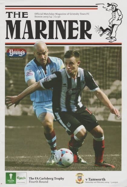 Grimsby Town v Tamworth  01-Feb-2014