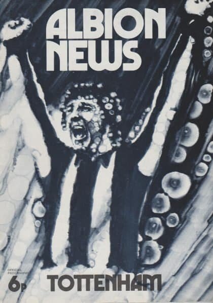 West Bromwich Albion v Tottenham Hotspur 16-Aug-1972