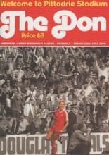 Aberdeen v West Bromwich Albion  20-Jul-2018