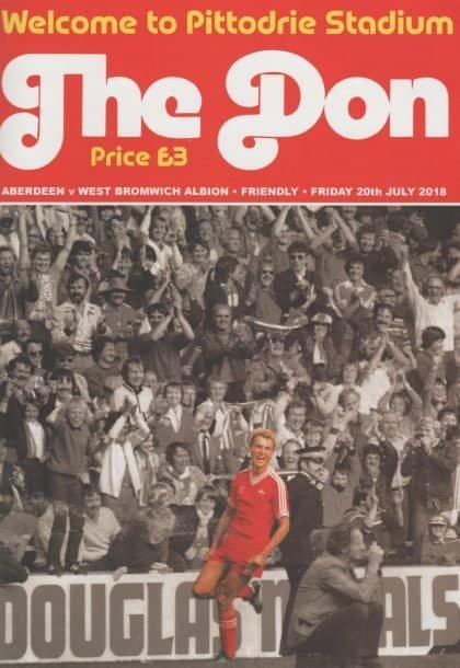 Aberdeen v West Bromwich Albion  20-Jul-2018