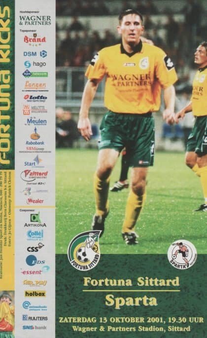 Fortuna Sittard v Sparta Rotterdam  13-Oct-2001