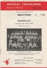 Brentford v Barnsley 20-Mar-1965