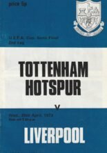 Tottenham Hotspur v Liverpool 25-Apr-1973