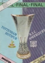 Tottenham Hotspur v Anderlecht 23-May-1984