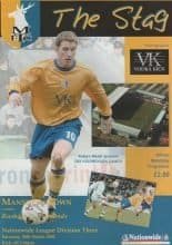 Mansfield Town v Rushden & Diamonds 30-Mar-2002