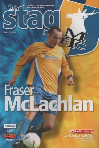 Mansfield Town v Rushden & Diamonds 09-Aug-2005