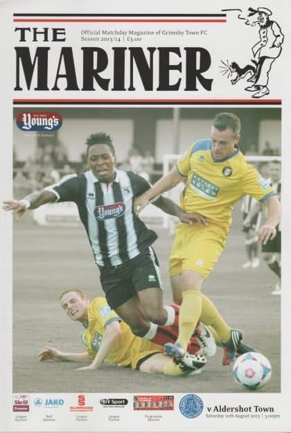 Grimsby Town v Aldershot Town  10-Aug-2013