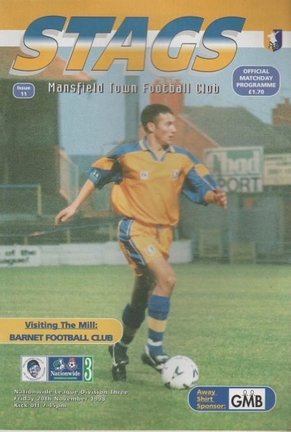 Mansfield Town v Barnet 20-Nov-1998