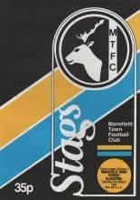 Mansfield Town v Blackpool 31-Mar-1984