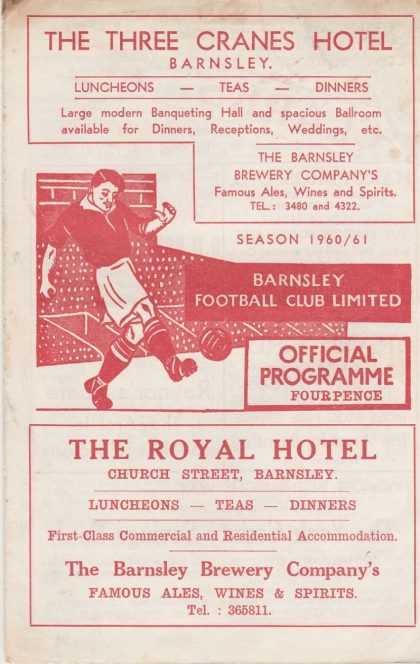 Barnsley v Bradford City 11-Feb-1961