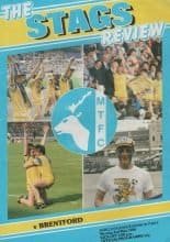 Mansfield Town v Brentford 02-May-1988