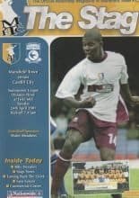 Mansfield Town v Cardiff City 24-Apr-2001