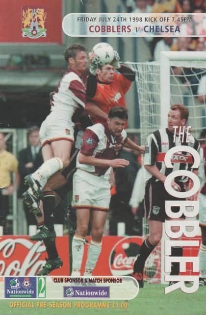 Northampton Town v Chelsea  24-Jul-1998