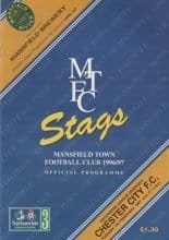 Mansfield Town v Chester City 04-Feb-1997