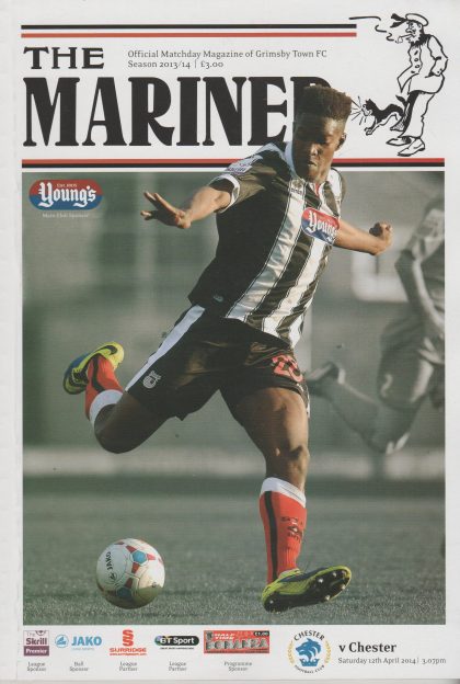 Grimsby Town v Chester 12-Apr-2014