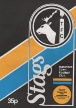 Mansfield Town v Colchester United 12-Nov-1983