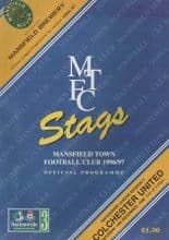 Mansfield Town v Colchester United 14-Dec-1996