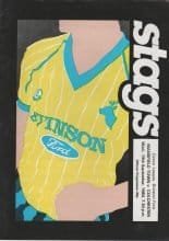 Mansfield Town v Colchester United 19-Sep-1984