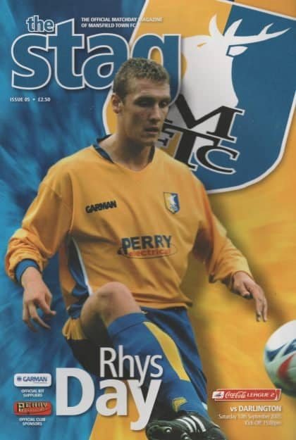 Mansfield Town v Darlington 10-Sep-2005
