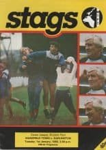 Mansfield Town v Darlington  01-Jan-1985