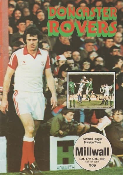 Doncaster Rovers v Millwall 17-Oct-1981