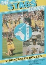 Mansfield Town v Doncaster Rovers 29-Sep-1987