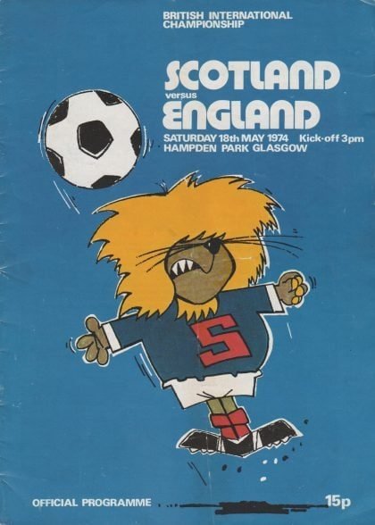 Scotland v England  18-May-1974