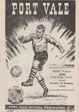 Port Vale v Exeter City 01-Feb-1958