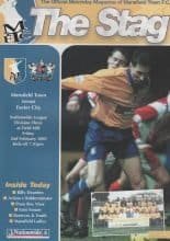 Mansfield Town v Exeter City  02-Feb-2001