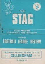 Mansfield Town v Gillingham 05-Apr-1969