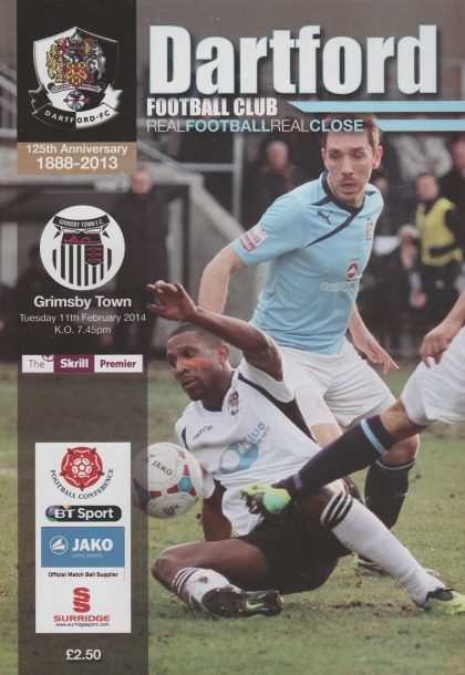 Dartford v Grimsby Town 11-Feb-2014