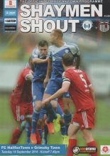 FC Halifax Town v Grimsby Town  16-Sep-2014