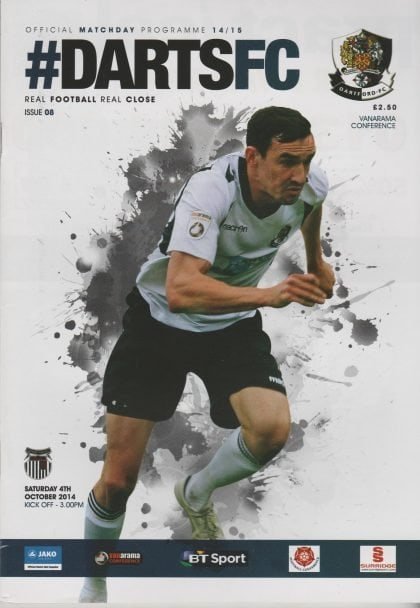 Dartford v Grimsby Town 04-Oct-2014