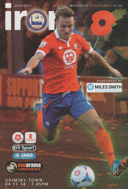 Braintree Town v Grimsby Town 04-Nov-2014
