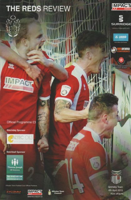 Alfreton Town v Grimsby Town   06-Apr-2015