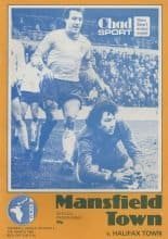 Mansfield Town v Halifax Town 27-Mar-1982