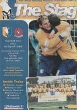 Mansfield Town v Hartlepool United  23-Sep-2000