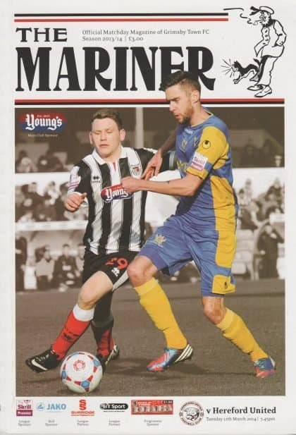 Grimsby Town v Hereford United 11-Mar-2014