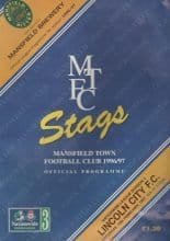 Mansfield Town v Lincoln City  15-Feb-1997