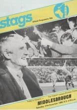 Mansfield Town v Middlesbrough 27-Dec-1986