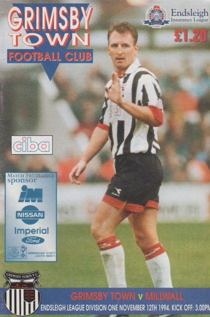 Grimsby Town v Millwall  12-Nov-1994