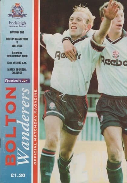 Bolton Wanderers v Millwall  16-Oct-1983