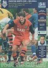 Preston North End v Millwall 16-Aug-1997