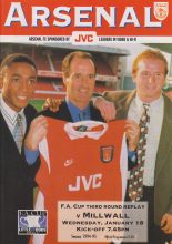Arsenal v Millwall 18-Jan-1995