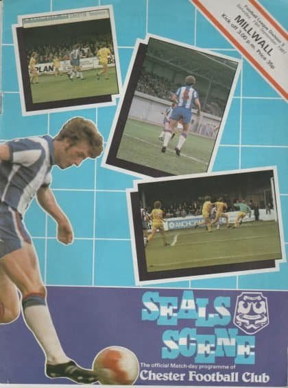 Chester v Millwall  19-Sep-1981
